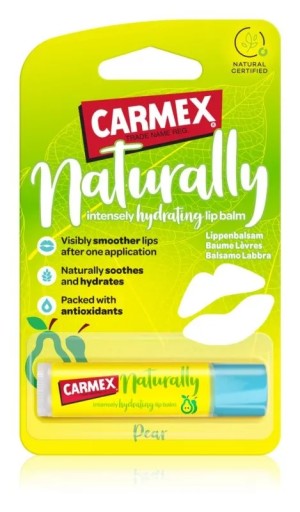 CARMEX Prirodzene intenzívne hydratačný balzam na pery - Hruška 4,25g