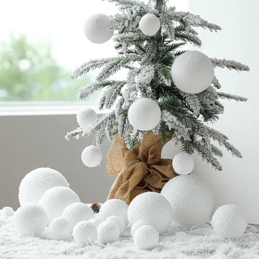 MIX STYROFOAM BALLS BALLS BALLS BALL sada 17 ks