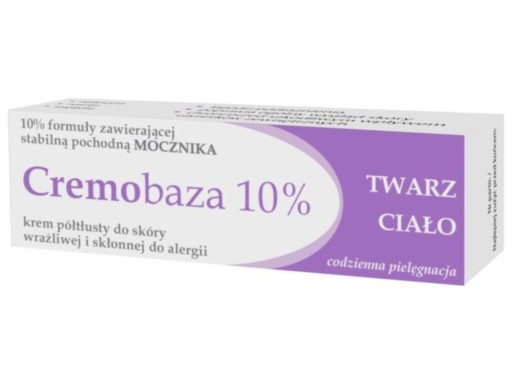 Cremobaza 10% Urea polotučný pleťový krém