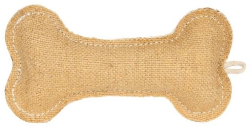 Chico Trend Dog Toy Jutové kostené hryzátko 16,5 cm