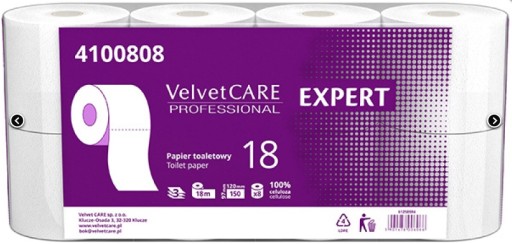 VELVET 3-vrstvový celulózový toaletný papier, 8 roliek