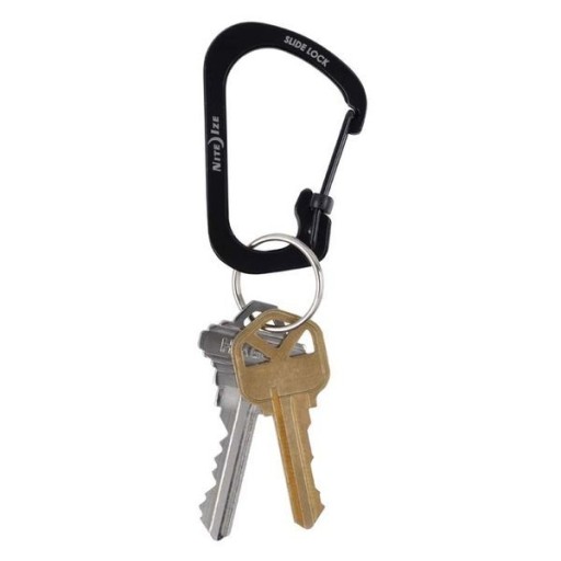 Karabína Nite Ize SlideLock Stainless Steel #3 Stainless