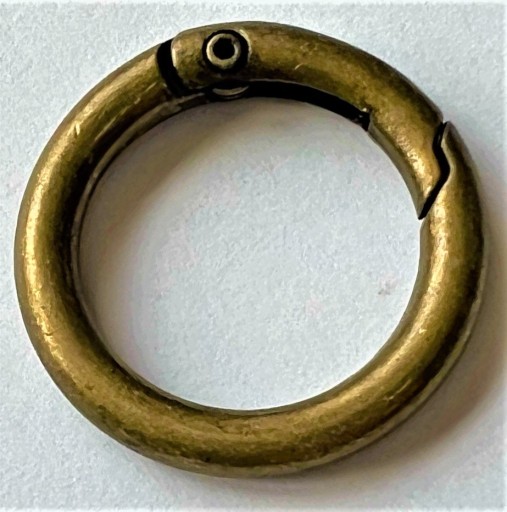 SHAKEL otváracie krúžky na kabelky 20mm Antique