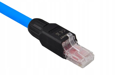 ZÁSTRČKA RJ45 UTP ZÁSTRČKA KAT.6A SKRUTOVANÁ BEZ NÁRADIA