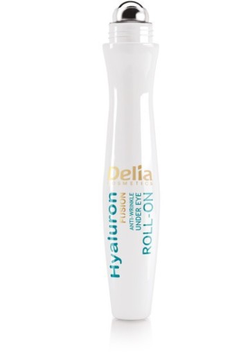 Delia Cosmetics Hyaluron Fusion 50+ očný liftingový roll-on 15 ml