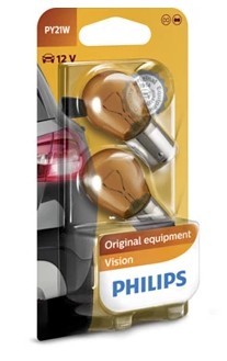 PHILIPS ŽIAROVKA PY21W 12V 21W BAU15S 12496NAB2