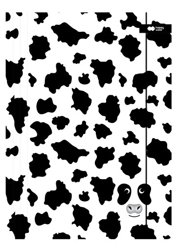 Zložka A4 s gumičkou Black&White Cow