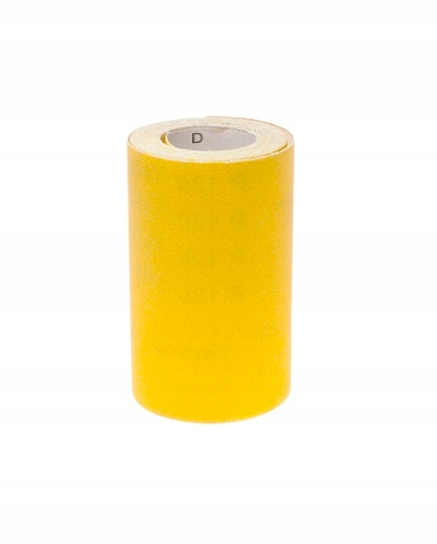 P80 Role brúsneho papiera žltá 115 mm x 5 m