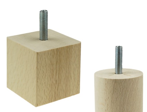 Čap drevo kovový kolík M8 x 60 mm, torx