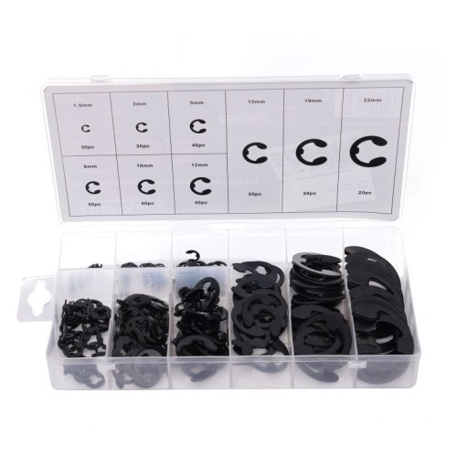 E-CLIPS zaisťovacie krúžky 300 ks KD10484