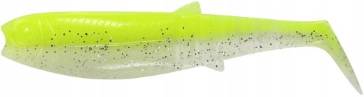SAVAGE GEAR CANNIBAL SHAD RUBBER 10cm 9g FLUO ŽL.