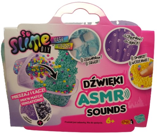 Plastová hmota EPEE SLIME DIY plná vzrušujúcich zvukov