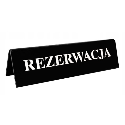 OBOJSTRANNÝ REZERVAČNÝ TANIEK, STOJAN NA STOL