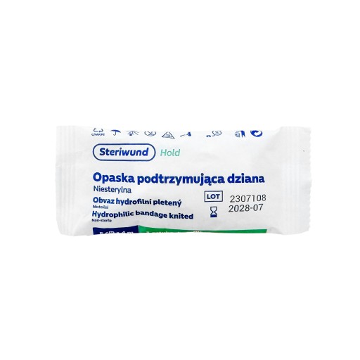 Pletená čelenka 5cmx4m a' 1ks Steriwund