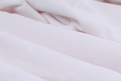 Minky Knit Smooth No. 1 White 1/2 MB