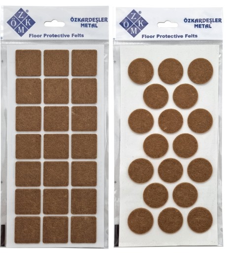 SAMOLEPIACE PLSTENÉ PODLOŽKY POD NÁBYTOK 30mm