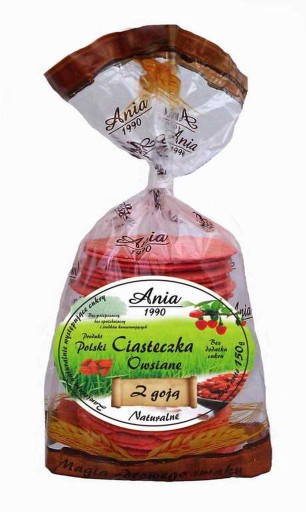 ANIA Ovsené sušienky s goji B/C 150 g