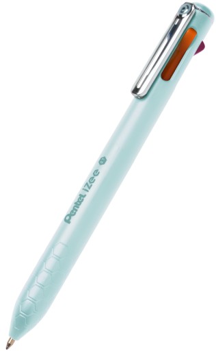 Guľôčkové pero 0,7 mm 4 farby iZee mint BXC467