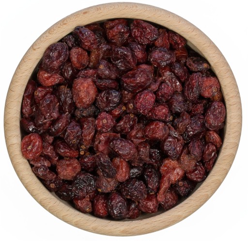 SUŠENÉ BRUSNICE, celé čerstvé, 500g, bez konzervantov