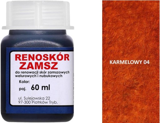 KARAMELOVÁ 04 FARBA NA ČALÚNENIE NUBUCK HQ G9-99
