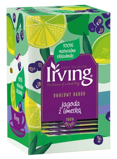 IRVING ČUČORNICOVÝ ČAJ S LIMETOU 20 OBÁLOK
