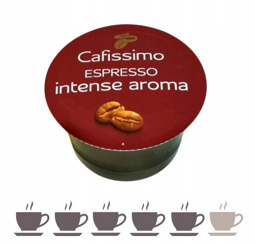 TCHIBO CAFISSIMO ESPRESSO INTENZÍVNA AROMA 10 KAPSULÍ