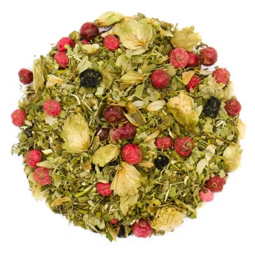 YERBA MATE WILD POWER CHILLOUT KONOPNÉ CHMEĽOVÉ ŠIŠTY RÍBEZLE 200G