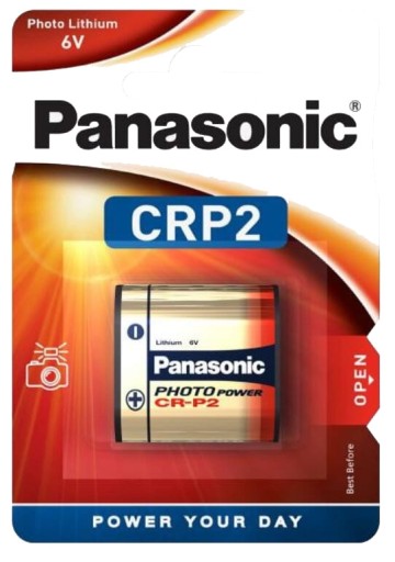 CRP2 DL 223 lítiová batéria 6V PANASONIC x1 ks.