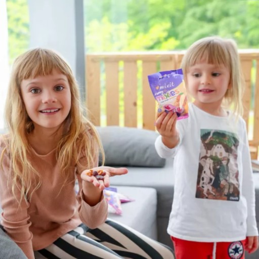 Prírodné ovocné mixy Gumičky pre deti bez cukru Mixit 35g