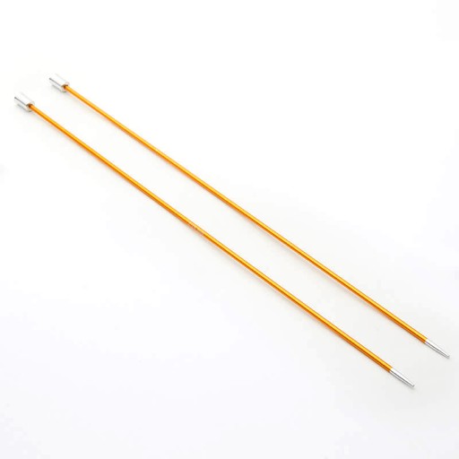 KNITPRO kovové pletacie ihlice rovné 40cm ZING - 2,25mm