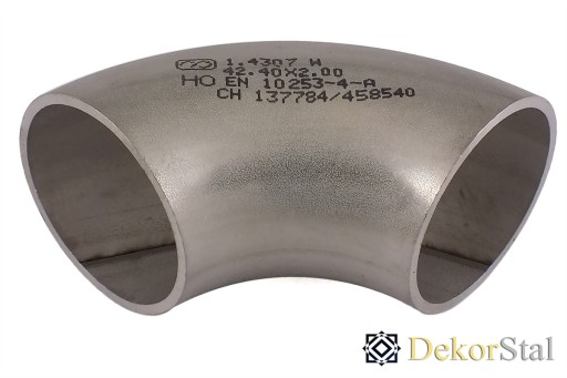 HAMBURG KOLENO 50 X 1,5 MM NEREZ NEREZ INOX 304