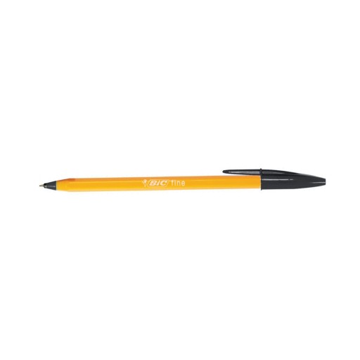 BIC oranžové atramentové pero, ČIERNA