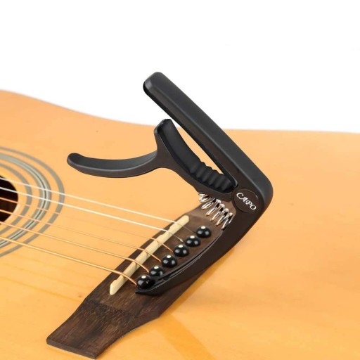 CAPO CAPO NA AKUSTICKÚ KLASICKÚ GITARITU, STRUNOVÝ NÁKRYT