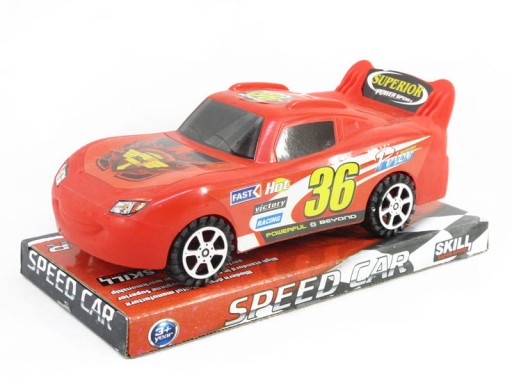 FAREBNÝ MODEL ŠPORTOVÉHO AUTA 24CM AUTO