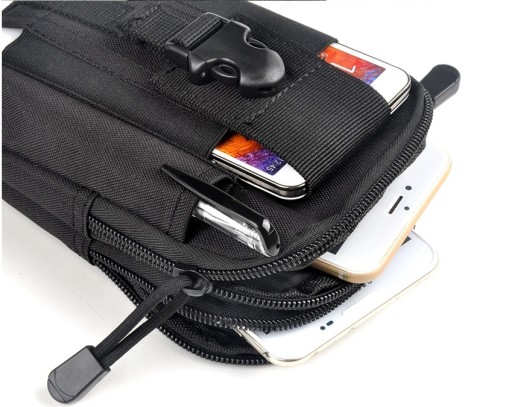 Pánska bedrová taška na doklady, vojenská turistická bedrová taška