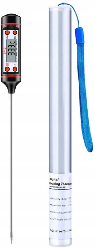 DIGITÁLNY LCD KUCHYŇSKÝ TEPLOMER SONDA NA MÄSO VÍNO
