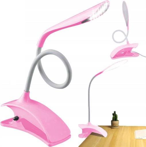 LAMPA DO ŠKOLY DOTYKOVÉ LED STOJATÉ S KLIPOVOU LAMPOU