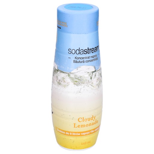 Zakalená limonáda SodaStream 440ml koncentrát na sýtenú vodu sýtenú oxidom uhličitým