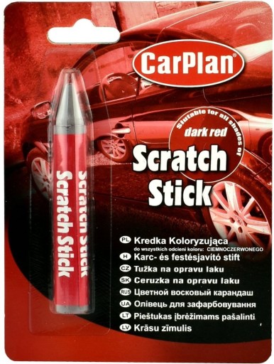 CARPLAN ČERVENÁ FARBA NA ŠKRABANKY ZNAČOVAČ PER NA ODSTRÁNENIE ŠKRABANCI