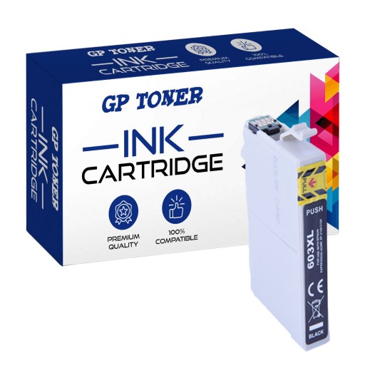 ATRAMENT PRE TLAČIAREŇ EPSON 603XL XP2100 XP2105 XP2150 WF2810 XP3100 2155 ČIERNY