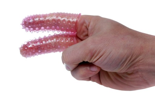 KRYT NA PRSTY SUPER KLITORÁLNY VAGINÁLNY MASÁŽER
