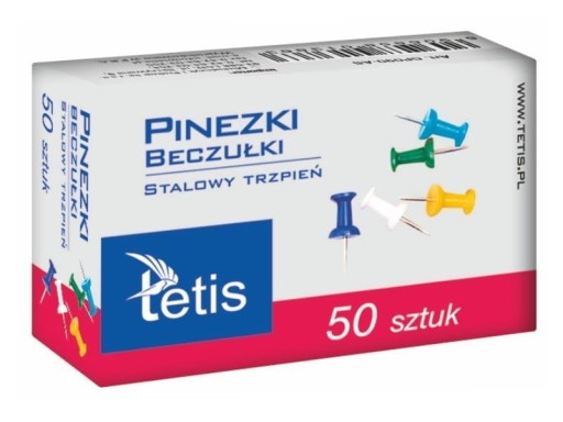 Špendlíky MIX farby 50 ks.