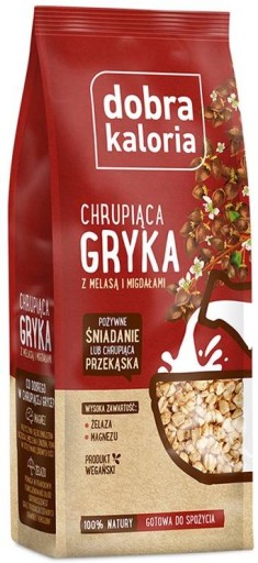 Výživné raňajky chrumkavá pohánková melasa a mandle + železo horčík VEGE