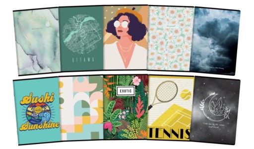 NOTEBOOK A5/80K ECO LINE