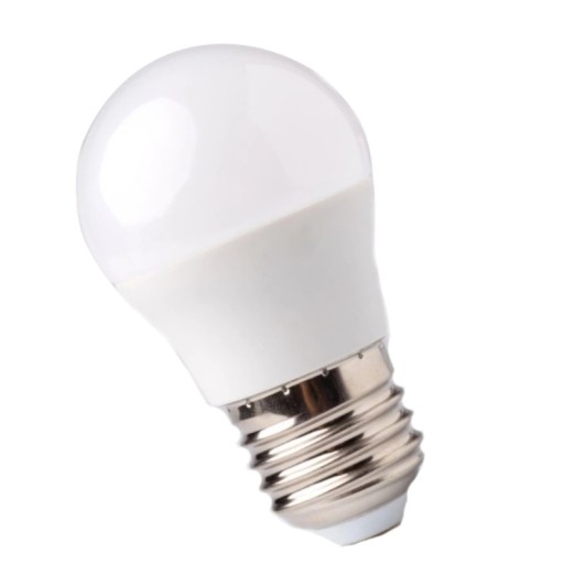 Okrúhla LED guľová žiarovka 10W E27 6500K stud