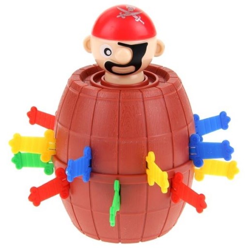 ZRUČNOSTNÁ HRA CRAZY PIRATE TYČ PIRÁTA