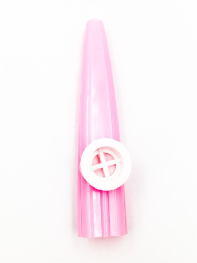 Plastový KAZOO ružový, hračkársky nástroj