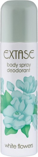 EXTASE Deodorant telový sprej WHITE FLOWERS 150ml