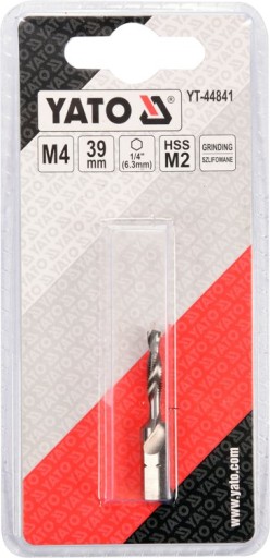 VŔTAČKA NA VŔTAČKY YATO M4 0,7 mm HEX 1/4 OCEL HSS