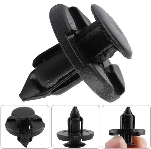 ZARÁŽKY PRE MITSUBISHI NISSAN NÁRAZNÍK KOBERCOVÉ SVORKY 20 KS 8MM